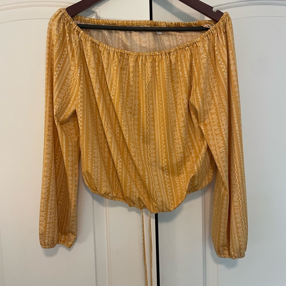 NWOT rip curl blouse, M